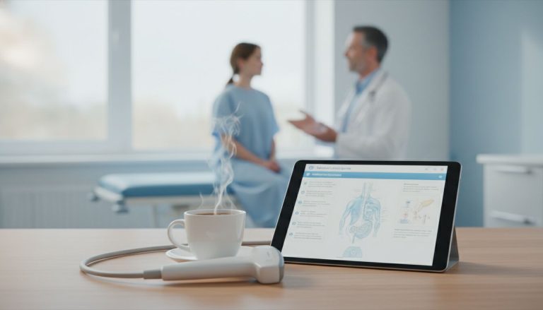 Peut-on boire un café avant une échographie abdominale ?