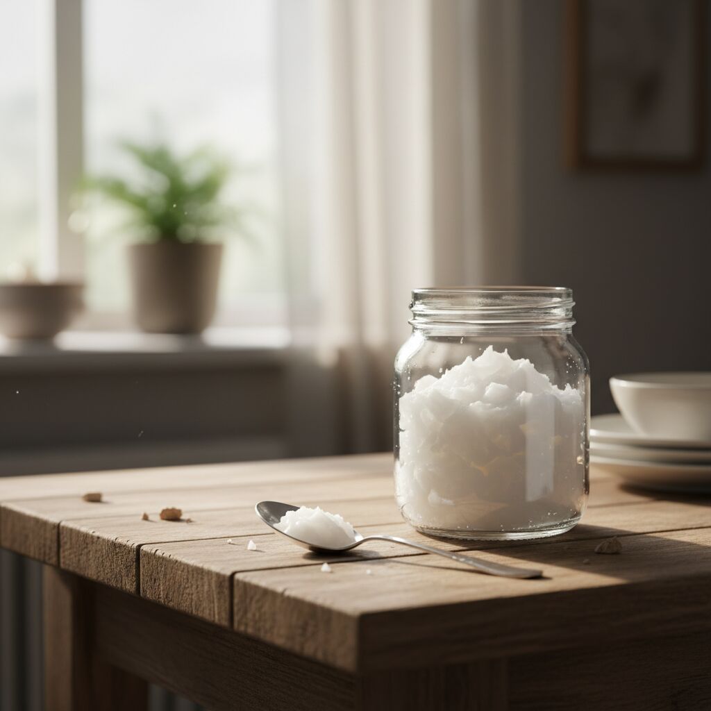 une cuillère d'huile de coco par jour